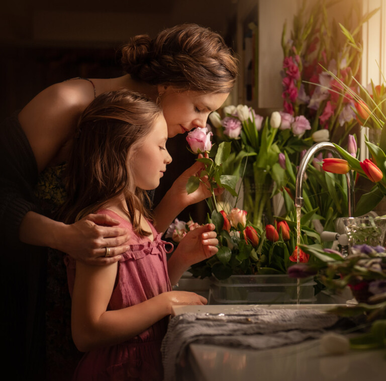 Room by Room: Simple Natural Light Portraits